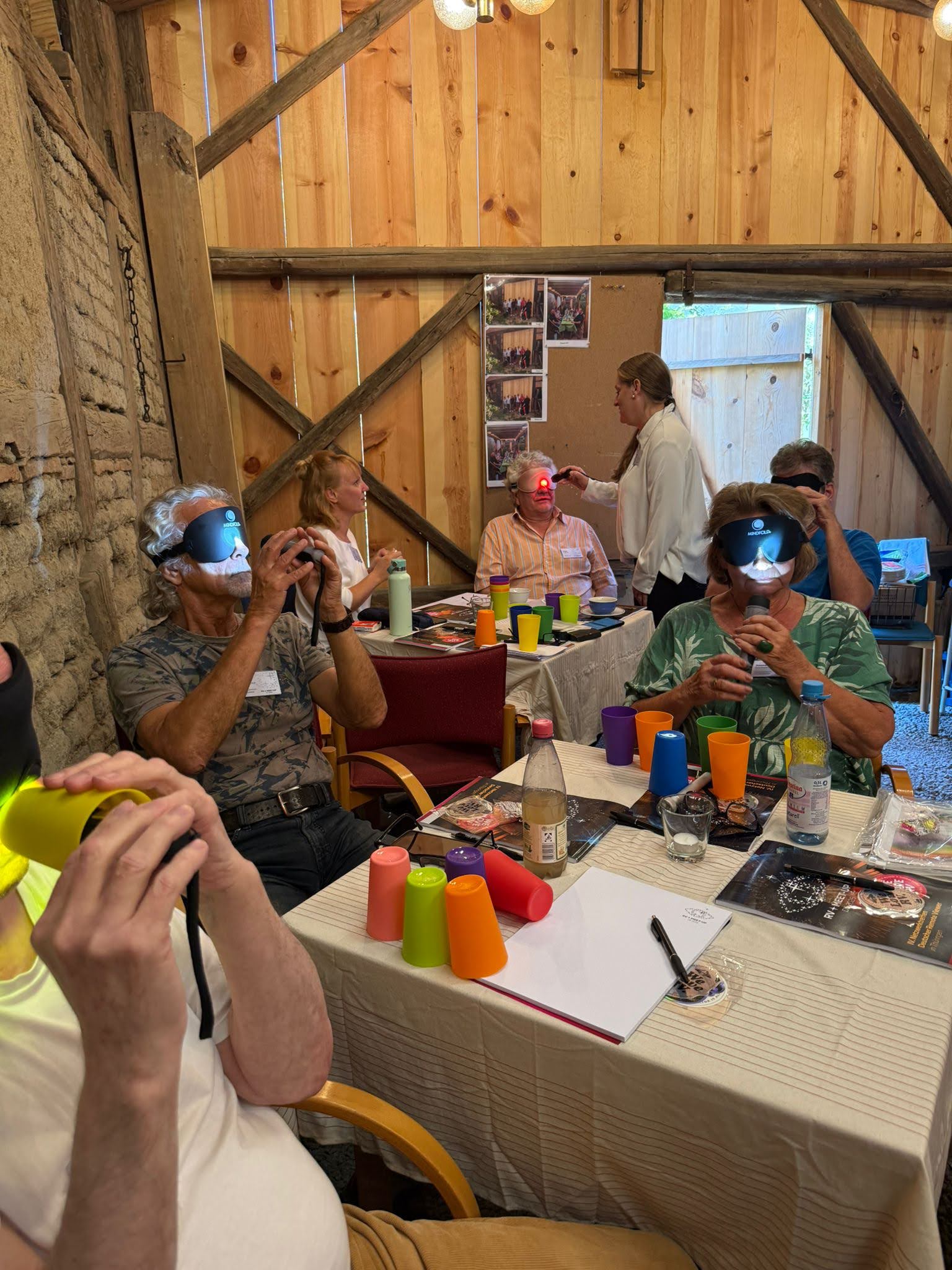 sehen ohne Augen lernen workshop
